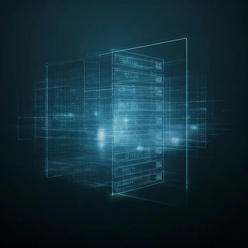 Server infrastructure schematic
